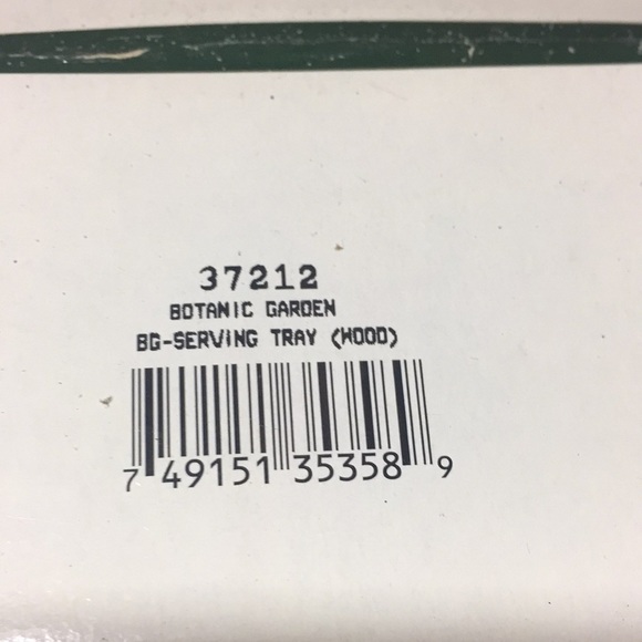 Wood serving tray - Picture 5 of 6